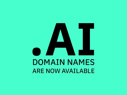 .AI domain names now available