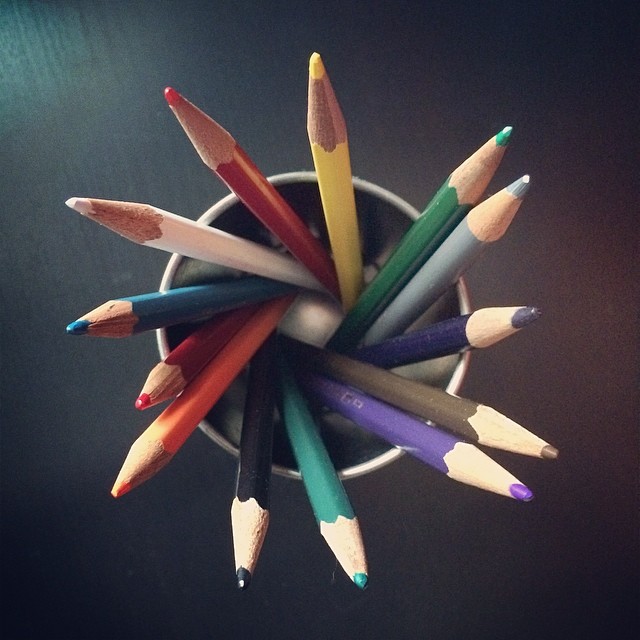 Future Planning with Colored Pencils
